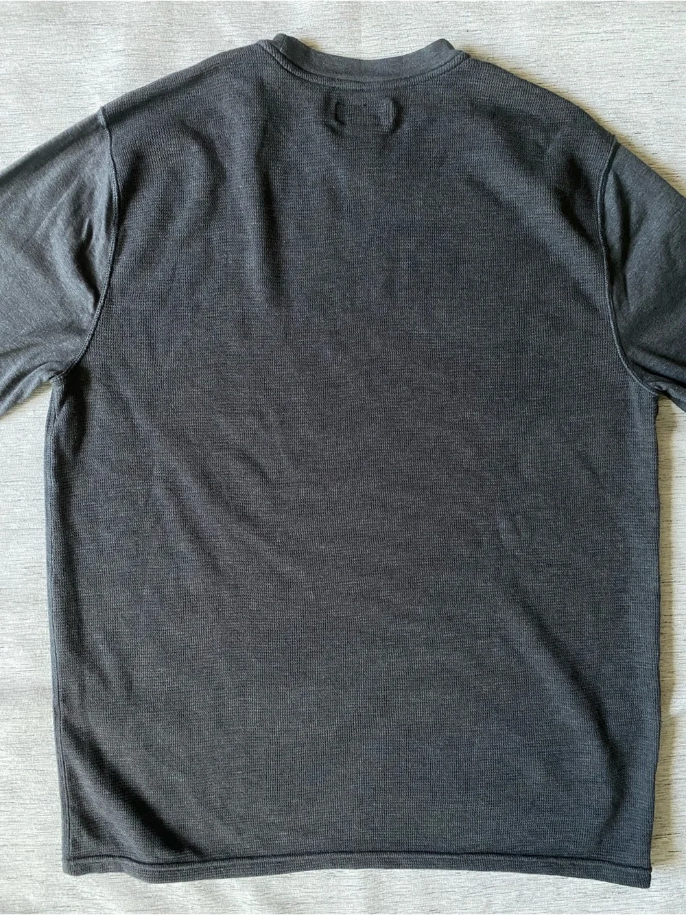 Polo by Ralph Lauren Men's Long-Sleeve Crewneck Shirt - Charcoal